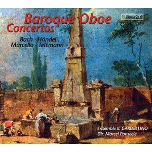 Marcel Ponseele / Baroque Oboe Concertos - Bach &amp; Handel &amp; Marcello &amp; Telemann (DIGI-PAK)