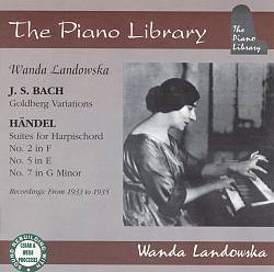 Wanda Landowska / Bach, Handel: Piano Library