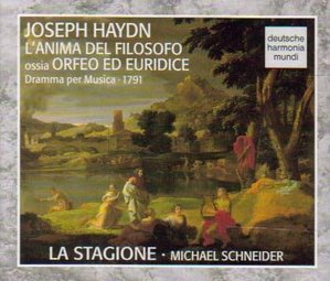 Michael Schneider / Haydn: Orfeo Ed Euridice (L&#039;Anima Del Filosofo) (2CD)