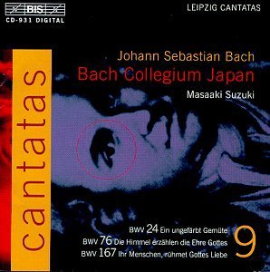 Masaaki Suzuki / Bach: Cantatas Vol. 9 - BWV24, 76, 167