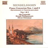 Ida Cernecka, Oliver Dohnanyi Cond / Mendelssohn: Piano Concertos Nos. 1 &amp; 2