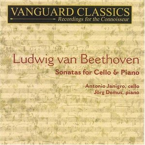 Antonio Janigro / Jorg Demus / Beethoven : Cello Sonatas Nos.1-5 (2CD)