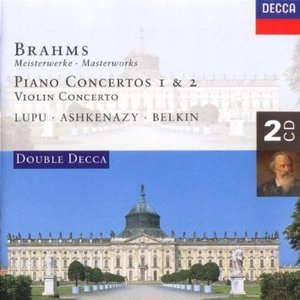 Vladimir Ashkenazy / Brahms: Piano Concertos 1 &amp; 2 / Violin Concerto (2CD, 홍보용)