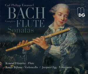 Konrad Hunteler / C.P.E. Bach: Complete Flute Sonatas (2CD)
