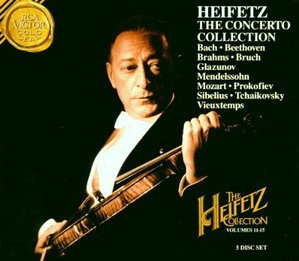 Jascha Heifetz / Violin Concerto Collection [Heifetz Collection, Vol.11-15] (5CD)
