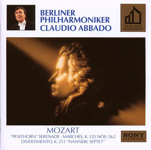 Claudio Abbado / Mozart : Serenade No.9 K.320 &#039;Posthorn&#039;, March K.335 No.1