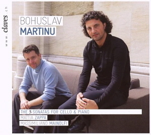 Mattia Zappa / Massimiliano Mainolfi / Martinu: Cello Sonatas Nos.1-3 (DIGI-PAK)