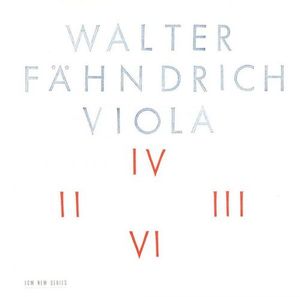 Walter Fahndrich / Viola