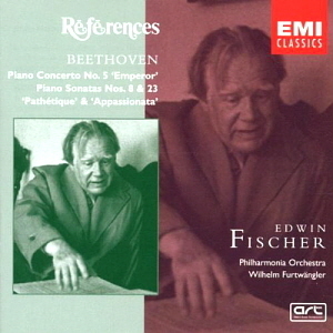 Edwin Fischer / Wilhelm Furtwangler / Beethoven : Piano Concerto No.5 Op.73 &#039;Emperor&#039;, Piano Sonatas No.8 &#039;Pathetique&#039;, No.23 &#039;Appassionata&#039;