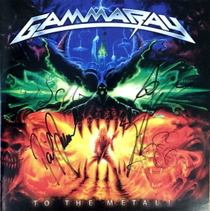 Gamma Ray / To The Metal (싸인시디)