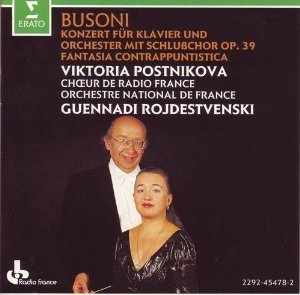 Viktoria Postnikova, Gennadi Rozhdestvensky / Busoni: Piano Concertos (2CD, 홍보용)