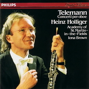 Heinz Holliger / Telemann: Concerti for Oboe, Strings and Basso Continuo - in E minor, in D minor, in C minor, in F minor, in D Major
