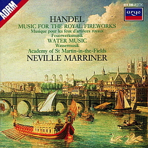 Colin Tilney / Handel: Music for the Royal Fireworks / Water Music