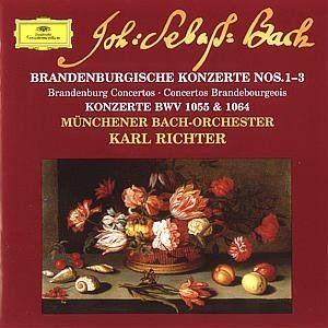 Bach Brandenburgische Konzerte nr. 1-3 u.a. Munchener Bach-Orchester k. Richter