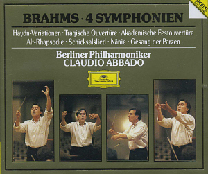 Claudio Abbado / Brahms: The 4 Symphonies (4CD)