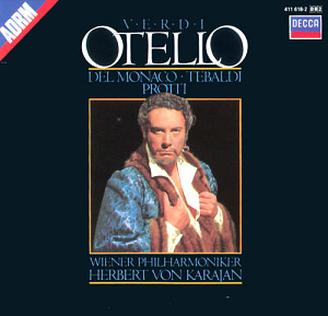 Herbert von Karajan / Verdi: Otello: Tebaldi, Del Monaco (2CD, BOX SET)