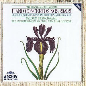 John Eliot Gardiner / Mozart: Piano Concertos Nos 20 &amp; 21: Malcolm Bilson: English Baroque