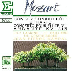 Jean-Pierre Rampal / Mozart: Concerto Pour Flute et Harpe, Concerto Pour Flute No. 1