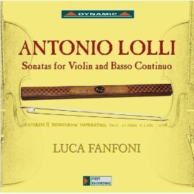 Luca Fanfoni / Antonio Lolli : Sonatas for Violin and Basso Continuo (미개봉)