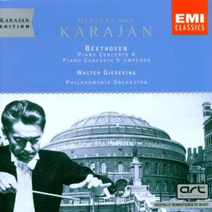 Hervert Von Karajan, Walter Gieseking / Beethoven: Piano Concertos Nos. 4 &amp; 5