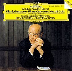 Rudolf Serkin / Claudio Abbado / Mozart : Piano Concertos No.18 K.456, No.24 K.491