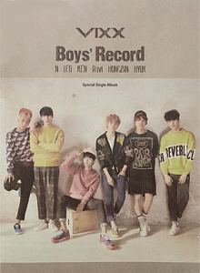 빅스(Vixx) / Boys&#039; Record (SPECIAL SINGLE) (미개봉)