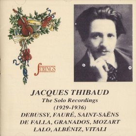 Jacques Thibaud / Solo Recordings, 1929-1936 (미개봉)