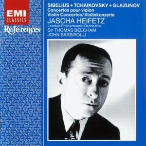 Jascha Heifetz / Thomas Beecham / Sibelius, Tchaikovsky, Glazunov : Violin Concertos
