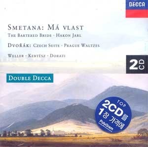 Walter Weller/Istvan Kertesz/Antal Dorati / Smetana: Ma Vlast, The Bartered Bridel/Dvorak: Czech Suite, Prague Waltzes (2CD)