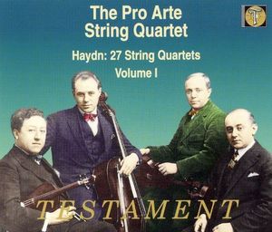 Pro Arte String Quartet / Haydn: String Quartets, Vol. 1 (3CD)