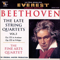 Fine Arts Quartet / Beethoven: The Late String Quartets Vol.3