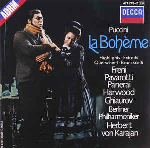 Herbert Von Karajan / Puccini : La Boheme - Highlights
