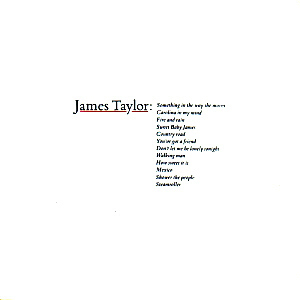 James Taylor / Greatest Hits (미개봉)