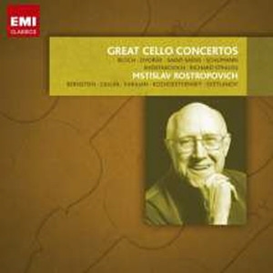 Mstislav Rostropovich / Great Cello Concertos (5CD, BOX SET, 미개봉)