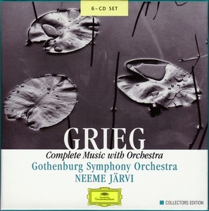 Neeme Jarvi / Grieg : Complete Music With Orchestra (6CD, BOX SET)