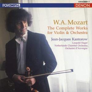 Jean-Jacques Kantorow / Mozart: The Complete Works for Violin &amp; Orchestra (7CD, BOX SET)