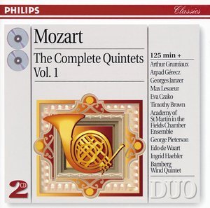 V.A. / Mozart : The Complete Quintets Vol. 1 (2CD, 미개봉)