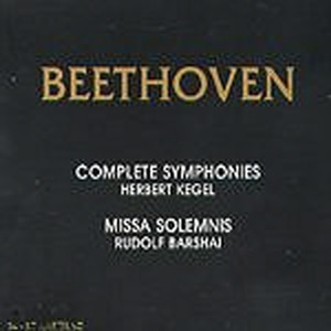 Herbert Kegel / Rudolf Barshai / Beethoven : The 9 Symphonies, Missa Solemnis Op.123 (6CD, BOX SET)
