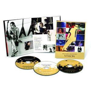 [DVD] Michael Jackson / Michael Jackson&#039;s Vision (3DVD+60p 하드커버 책자) 