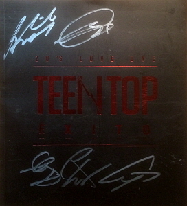 틴탑(Teen Top) / Exito (홍보용, 싸인시디)