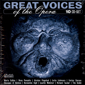 V.A. / Great Voices Of The Opera (10CD, 미개봉)