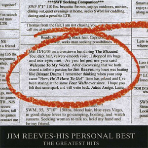 Jim Reeves / His Personal Best: The Greatest Hits (미개봉)