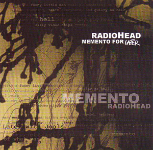 Radiohead / Memento For Later (LIVE BOOTLEG, 미개봉)