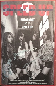 멜로디데이(Melody Day) / Speed Up (3RD SINGLE, 홍보용, 싸인시디)