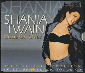 Shania Twain / Come On Over (Special Package) (2CD, 미개봉)