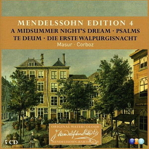 Edith Wiens, Markus Schafer,  Kurt Masur / Mendelssohn Edition, Vol. 4: Choral Music (5CD, 미개봉)