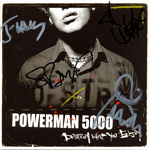 Powerman 5000 / Destroy What You Enjoy (싸인시디)