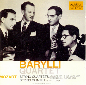 Barylli Quartet / Mozart: String Quartet K.80, String Quintet K.46, Divertimento K.136, K.137, K.138
