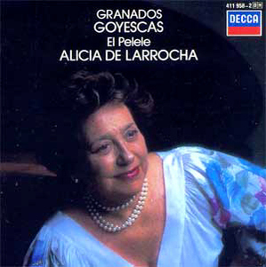 Alicia De Larrocha / Granados: Goyescas (미개봉)