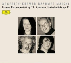 Martha Argerich, Gidon Kremer, Yuri Bashmet, Mischa Maisky / Brahms: Piano Quartet No.1 In G Minor Op.25, Schumann: Fantasiesucke Op.88 For Piano, Violin And Violoncello (DIGI-PAK)